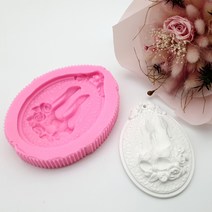 향기에반하다 하이힐 여자 구두 1구 실리콘몰드 3D 수제몰드 석고방향제 비누 캔들 양초 만들기 재료 인테리어 장식 소품, 하이힐 실리콘몰드+네추럴석고 1kg