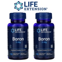 [1+1] 라이프 익스텐션 Boron 3mg 100캡슐 보론 붕소