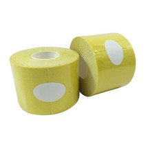 근육 헬스용품 크로스핏1롤 테이프 붕대 스포츠 피트니스 코튼 탄성 접착 근육 스티커, 04 YELLOW