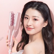 keka 볼륨 고데기 머리 뿌리 내추럴 볼륨 8mm 5mm 음이온 헤어 케어 온도 조절, 일반형-8mm, 핑크