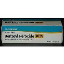 Perrigo 10 벤조일 퍼옥사이드 여드름 치료 젤 2.1 온스