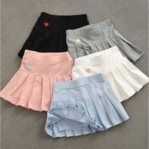 다솜아이 주름 하트 치마바지 스커트 여아 유아복 아동복