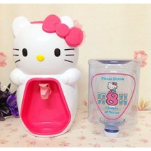 피규어 물통 2L 정수기- 헬로키티 미니 정수기 키티 캣 미니 헬로 kt 캣 KT 스몰 헬로kitty, A라인 피치 + 기타