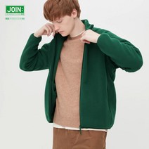 일본 유니클로 유니섹스 양털 후리스 풀지퍼 재킷