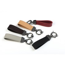 포르쉐 가죽 키케이스 키홀더 가죽스트랩, 블랙