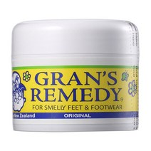 Grans Remedy 발냄새 나는 발 및 신발 파우더 35g/50g 오리지널 쿨링 & 향 트리트먼트 제어, 한개옵션1, 01 Original (50g)