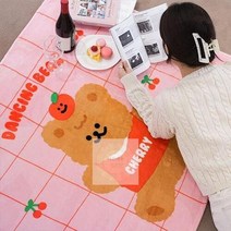 극세사 예쁜 담요 겨울 방한 보온 캠핑 사무실 차박 무릎 곰돌이