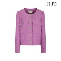 JJ지고트 JJ.ro 메탈 버튼 플랩 포켓 라운드 재킷 GM3A0JKJ5