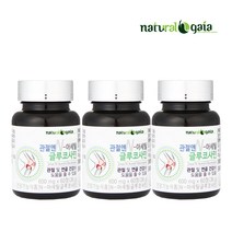 내츄럴가이아 관절앤N 아세틸 글루코사민 60정, 3개