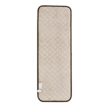 더안 전기방석 온열방석 분리형 극세사 Beige 3인용