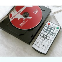 Axxen 액센 DP-A400 미니플레이어 CD/DVD플레이어 In-Out 블루투스 라디오 초경량 스피커내장