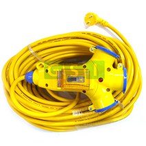 방우형 멀티콘센트 3구/방수형 콘센트/연장선/작업선/멀티탭, 1.5SQ/30m