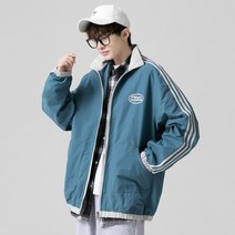 봄가을 남성 바람막이 점퍼 와이드 칼라 재킷