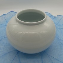 백자 순백 달항아리 대 작품도자기