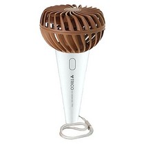 트리코 휴대용 아이스크림 선풍기, 초코, 트리코 아이스크림 선풍기