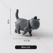 실리콘 문 손잡이 보호 덮개 NAIERDI-만화 고양이 캐비닛 크리에이티브 수지 가구 방 서랍 다채로운 하드웨어, [01] 1