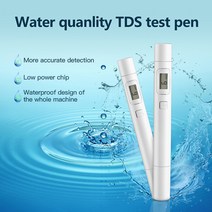 TDS 측정기 EC 수질 검사기 테스터기 디지털 물 테스트 펜 분석 순도 검사 0 9999 ppm 측정 경도 시험기 946EA 1, 단일옵션