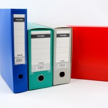 CAILOOM A4 PP박스 서류철 파일철 조립형 보관상자 인덱스 똑딱이 파일보관함 파일집 화일가방 책장정리, 기본, 가로 T8