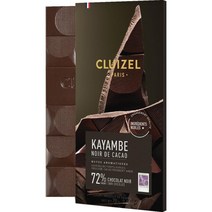 미쉘 끌뤼젤 MICHEL CLUIZEL 스페인 배송 카얌베 72% 코코아 다크 초콜릿 바 70g, 3팩