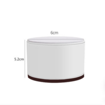 3컬러 책상높이기 폴딩박스 높이조절발 서랍장 우드슬랩다리 HS3, 6x높이5.2cm원형화이트