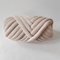 핸드다잉얀 자이언트얀 지이언트얀 1KG 두꺼운 벨벳 슈퍼 부피가 큰 두툼한 원사 손 뜨개질 짠 실 바구니, 03 C