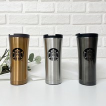 스타벅스 스텐 레마 텀블러 473ml + 선물상자, 실버로고+선물상자