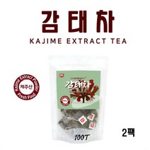 감태티백 제주감태 감태차 티백 감태추출물 100% 수면에좋은차 대용량 100티백, 제주감태차 100티백*2팩