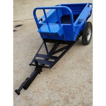 트랙터추레라 농업용 화물 운반 적재 관리기 트레일러, 핸들카 1.7x0.9x0.3