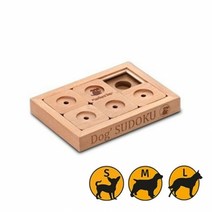 기타 반려 동물 후각 발달 훈련 장난감 스도쿠 M 6칸, 1