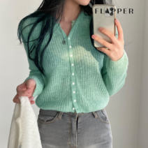 [플래퍼] FLAPPER 걸리쉬여리버튼가디건_FB3SCD028C