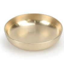 KO 키친쿡 살균 소독이 되는 전통식기 ~ 유기 원형 찬기 방짜 놋 그릇 한정식 고급 수제 박테리아 바이러스 사멸, 유기원형찬기 17호(16.7cm)