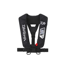 다이와 자동팽창식 구명조끼 DF-9200[한국다이와], 블랙