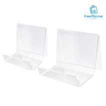 투명 아크릴 책 소책자 팜플렛 팜플릿 리플릿 홍보물 잡지 거치대 진열대, 사이즈 대