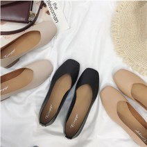 키큰여자 여성플랫슈즈 굽낮은 여성구두 소개팅구두