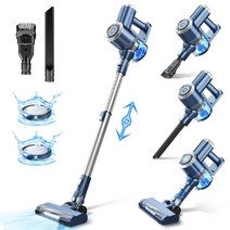 싸이클론 집진기 산업용 목공용 집진시설 PRETTYCARE W200 무선 진공 청소기 21, W200+UK