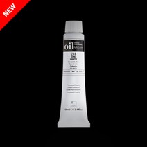신한화구 신한 전문가용 오일물감, 전문가용 오일칼라100ml 징크화이트
