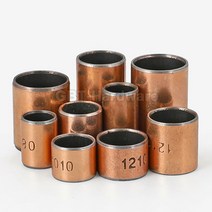 자체 윤활 복합 베어링 부싱 슬리브 스틸 베어 내경 크레인 프린터용 3mm 4mm 5mm 6mm 7mm 8mm 9mm - 14mm, [16] 6 x 8 x 12 mm, [01] 10 PCS