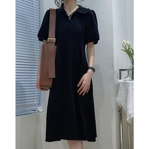 데이트룩 세미정장 아나운서 훈녀 여성스러운 직장인 봄가을 셔츠형원피스 미니 카라 스쿨룩