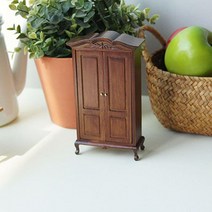 미니어처 엔틱 가구 장농 1P 선반 테이블 인테리어, 상세페이지 참조