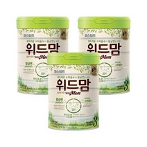 위드맘 리뉴얼 3단계 3캔 황금변 유산균 소화 아기분유 파스퇴르 1세트, 4세트