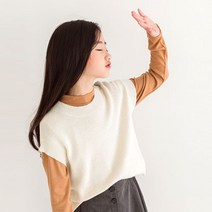 멜로디 여아 아동 주니어 면 목폴라 터틀넥 티셔츠