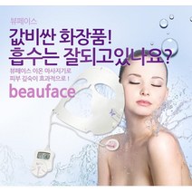 이온 마스크 피부 관리 홈케어 얼굴 화장품 팩 마사지 스킨로션 영양 흡수, 뷰페이스