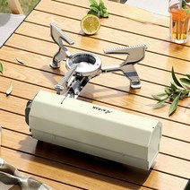 무연통펠렛난로 안전망 투입구 불멍 캠핑 화목 난로 미니 카세트 스토브 가정용 휴대용 냄비 야외 녹색, 1