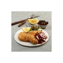 풀스키친 간단요리 부드러운 생안심카츠 (1kg) 명절음식 아이들 자취 간식 도시락 야식 캠핑 반찬, 3개
