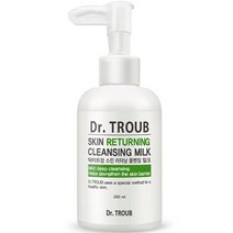 시드물 닥터트럽 스킨 리터닝 클렌징 밀크, 200ml, 5개
