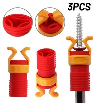 수공구 40mm x 18mm 나사 홀더 클램퍼 ABS 플라스틱 소재 고정 세트 목공 도구, CHINA