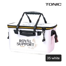 토닉 로얄서포트 EVA백 35 화이트 (REB-350) 낚시 바다 민물 보조 가방 밑밥 살림 다용도 하드 케이스 통, 단품