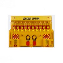 로토코리아 LOTO 스테이션 보관함 LK-B102 (일반 558mm x 393mm x 65mm 옐로우) /LK-B102S (구성품 포함), 1개