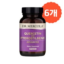 6세트 닥터 머콜라 퀘르세틴 프테로스틸벤 60캡슐 케르세틴 프테로스 틸벤 트랜스 해바라기 레시틴 Quercetin Pterostilbene