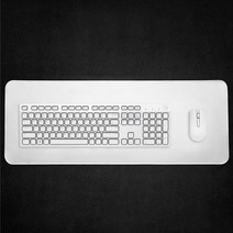 HACC 화이트 그레이 장패드 게이밍 키보드 마우스 800 x 300, 화이트그레이